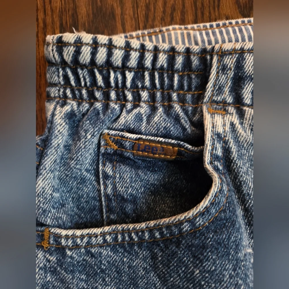 Vintage Lee Womens High Rise Mom Jeans Stonewashed Wonderfulness